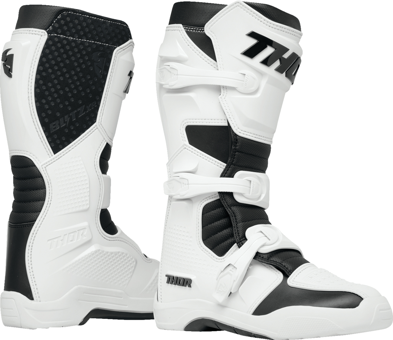THOR Blitz XR Boots - White/Black - US 9 3410-3102