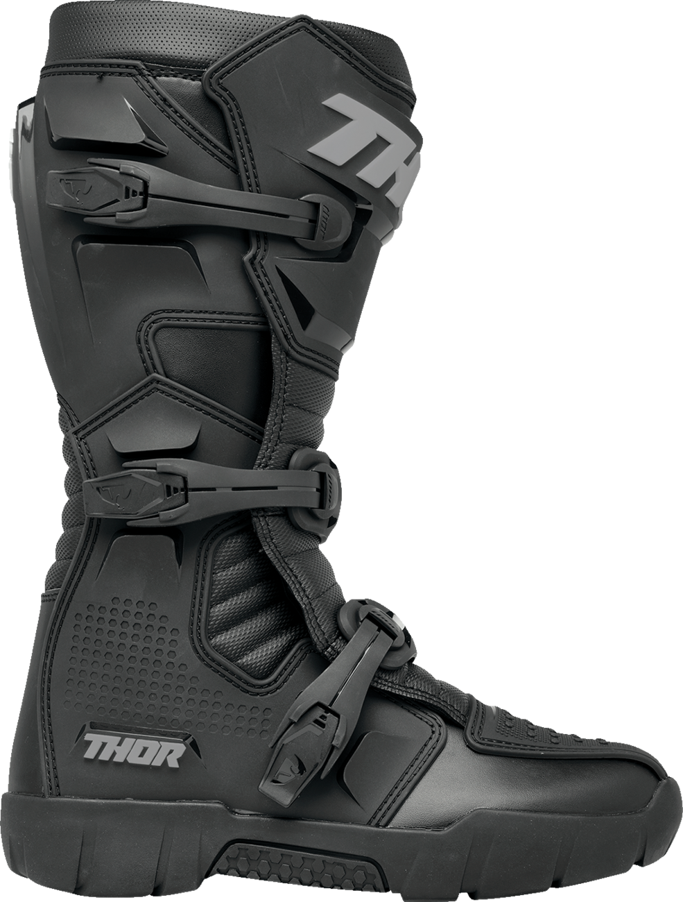 THOR Blitz XR Trail Boots - Black/Gray - US 9 3410-3129