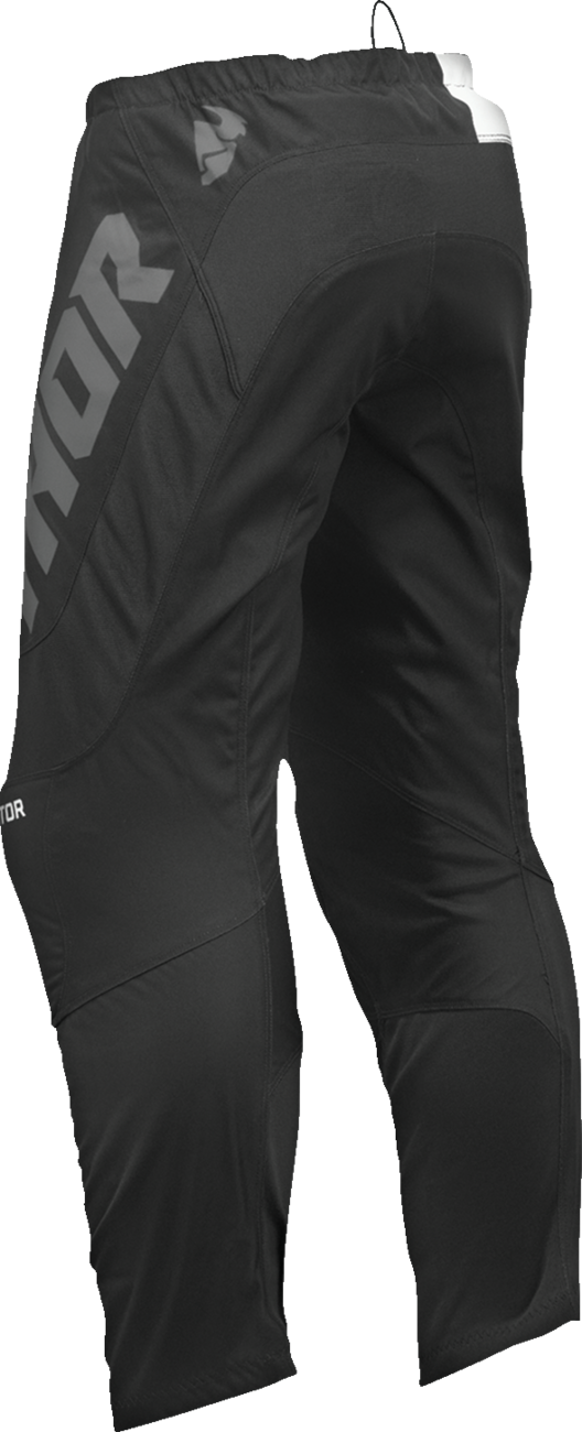 THOR Sector Checker Pants - Black/Gray - US 28 2901-10983