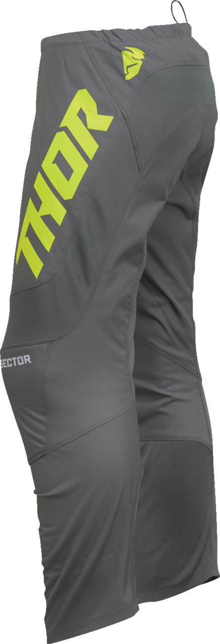 THOR Sector Checker Pants - Gray/Acid - US 28 2901-11005