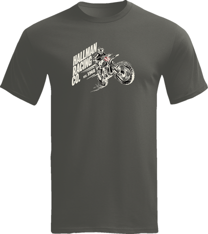 THOR Hallman Roostin T-Shirt - Charcoal - Medium 3030-23512