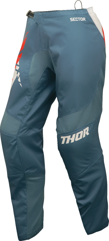 THOR Women's Sector Split Pants - Blue Steel/Vintage White - US 11/12 2902-0346
