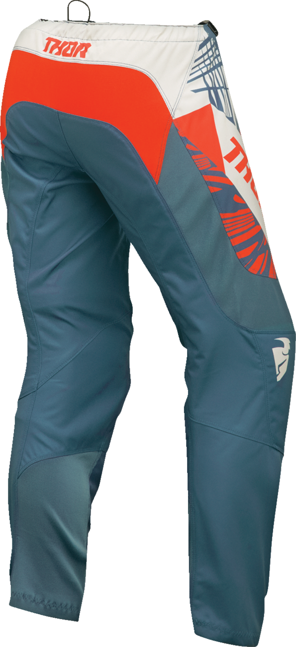 THOR Women's Sector Split Pants - Blue Steel/Vintage White - US 3/4 2902-0342