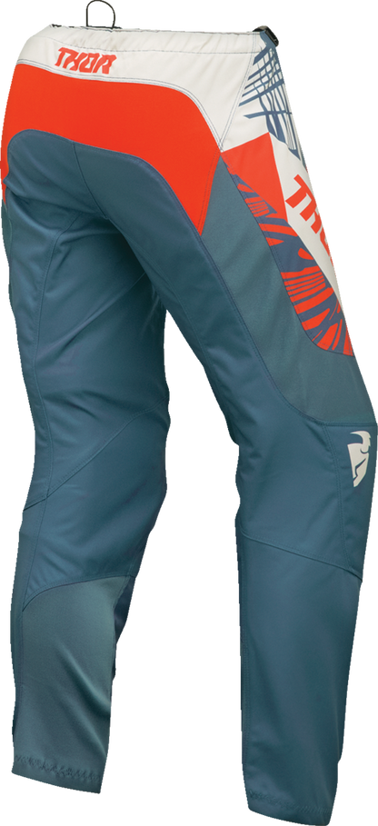 THOR Women's Sector Split Pants - Blue Steel/Vintage White - US 7/8 2902-0344