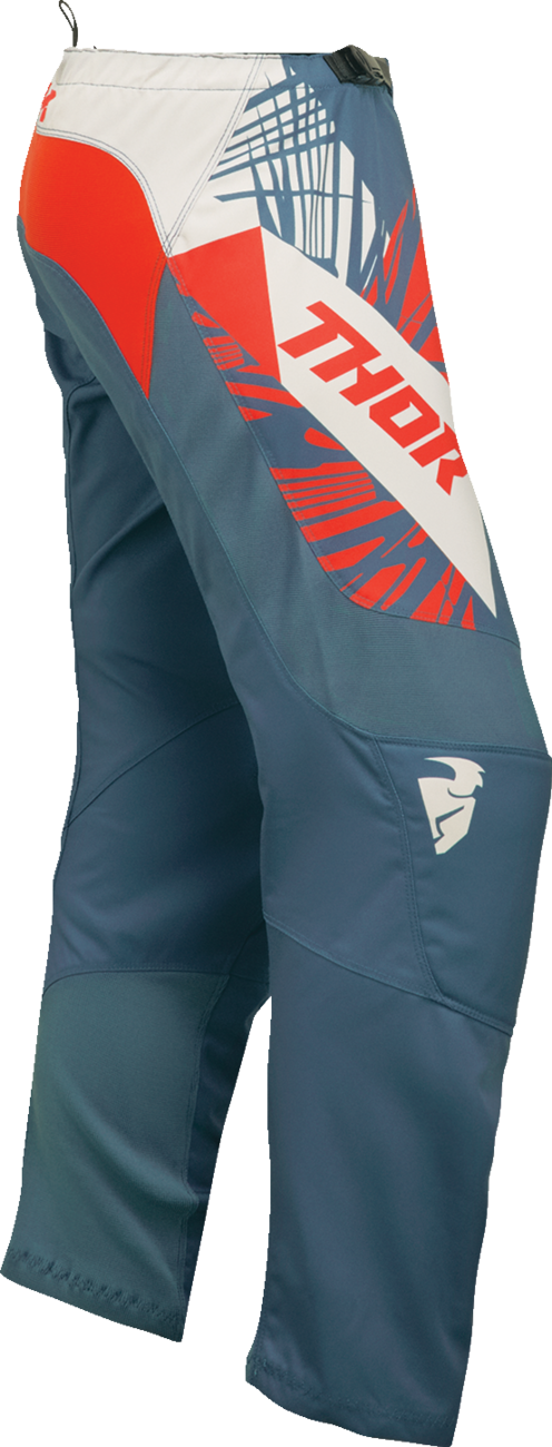 THOR Women's Sector Split Pants - Blue Steel/Vintage White - US 13/14 2902-0347