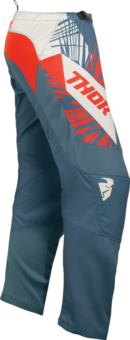 THOR Women's Sector Split Pants - Blue Steel/Vintage White - US 13/14 2902-0347