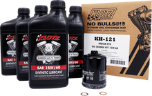 KLOTZ OIL Oil Change Kit - Indian FTR - 15W-60 KH-121