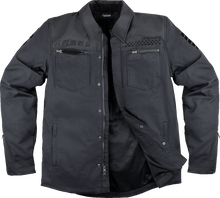 ICON Upstate Canvas National™ Jacket - Black - XL 2820-6563