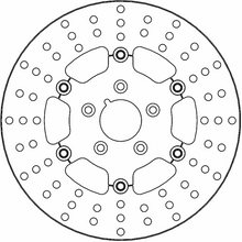 MOTO-MASTER Brake Rotor - Front Right/Front Left - Adrian 111086-PU