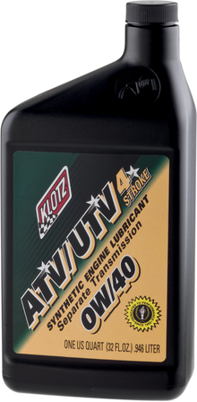 KLOTZ OIL ATV Synthetic 4T Engine Oil - 0W-40 - 1 U.S. quart ATVUTV-040