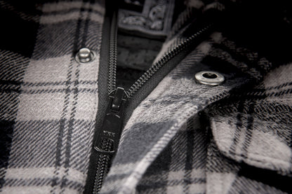Marksman Flannel Black/Grey Md