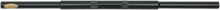 FLANDERS 1-1/4" Handlebar - Broomstick - TBW - Black 652-48466