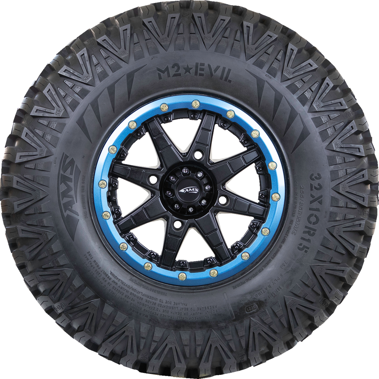 AMS Tire - M2 Evil - Rear - 25x10R12 - 6 Ply 1202-3611