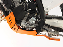 AXP RACING Xtrem Skid Plate - Orange - KTM - 125 SX/XC AX1672