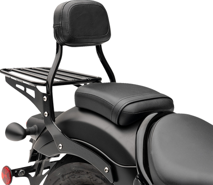 COBRA Sissy Bar - Mini - Black - Rebel 300/500 02-8608B
