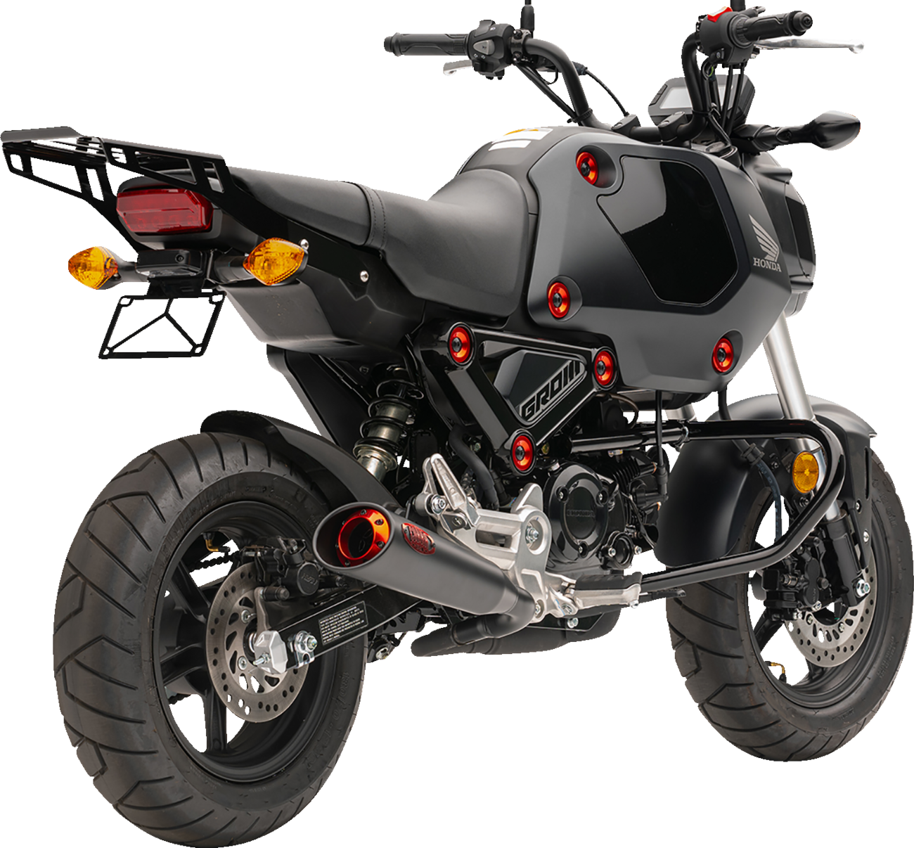 COBRA Solo Luggage Rack - Formed - Black - Grom 02-4107B