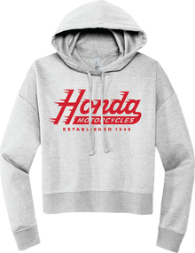 HONDA APPAREL Women's Honda Hoodie - Light Heather Gray - 2XL NP23S-L2295-2X