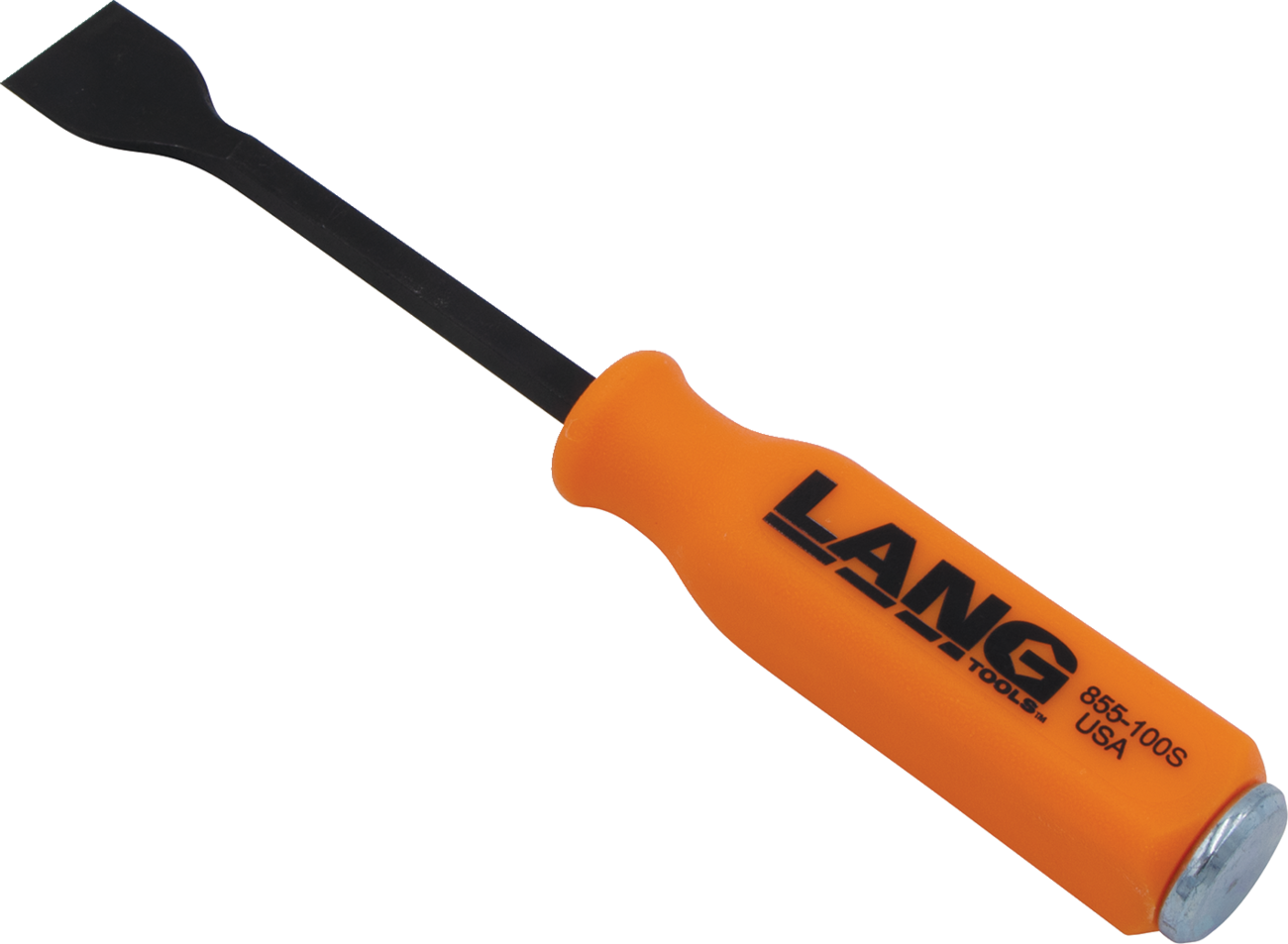 LANG TOOLS Scraper Tool with Capped Handle - Gasket - 1" Face 855-100S