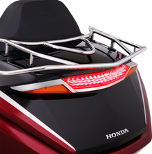 SHOW CHROME LED Trunk Light - Amber/Red Lens - Chrome - GL1800 52-970