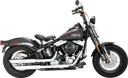 VANCE & HINES 3" Twin Slash Slip-On Mufflers - Chrome 16842