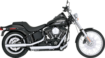 VANCE & HINES 3" Twin Slash Slip-On Muffler - Chrome 16834