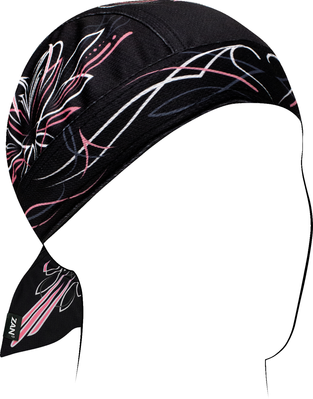 ZAN HEADGEAR Flydanna® Polyester Micromesh - Pinstripe Heart ZM152