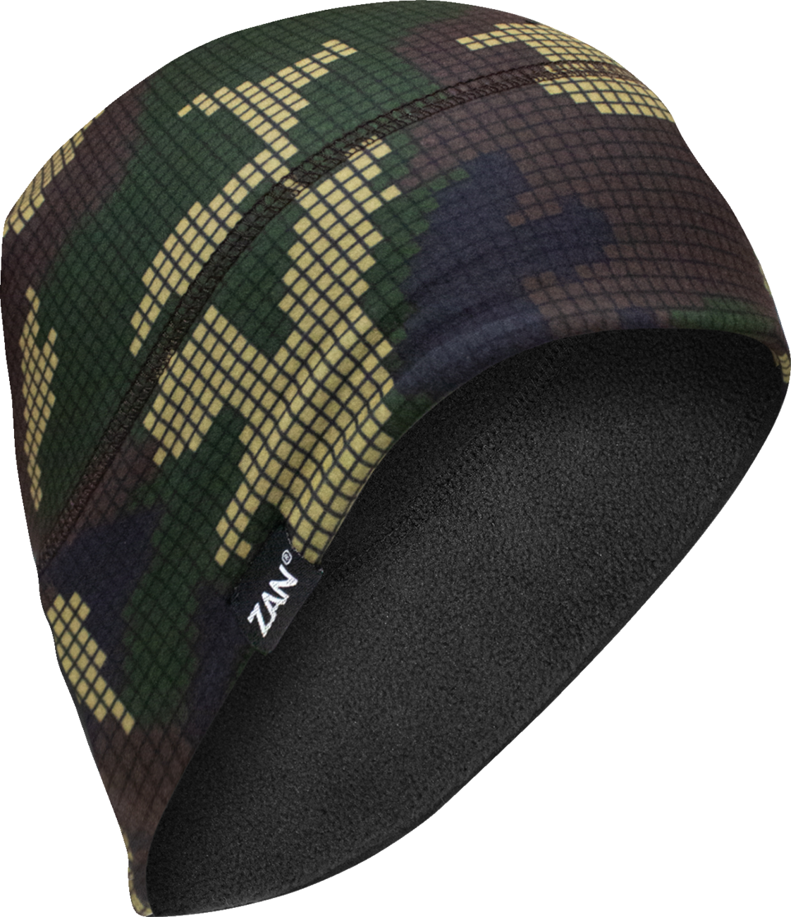 ZAN HEADGEAR SportFlex® Helmet Liner - Fleece Lined - Digi Woodland Camo WHLF621