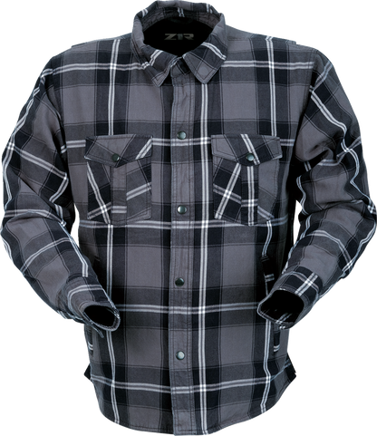 Z1R Ashwood Flannel - Gray - 3XL 3040-3290