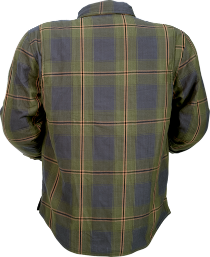 Z1R Ashwood Flannel - Olive - Medium 3040-3302