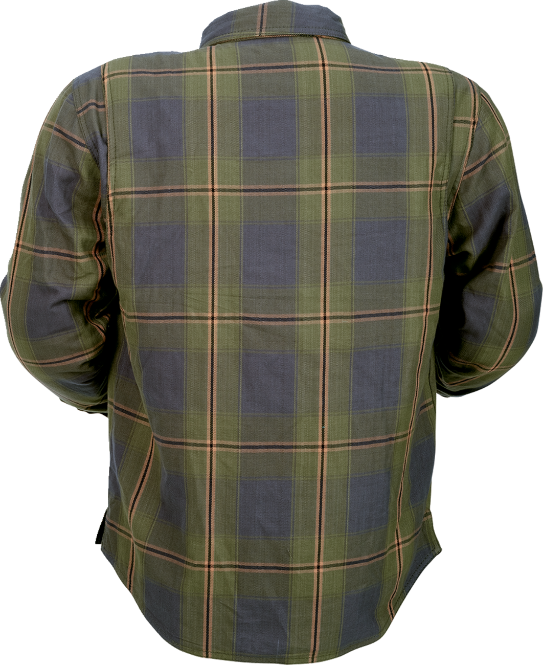 Z1R Ashwood Flannel - Olive - XL 3040-3304