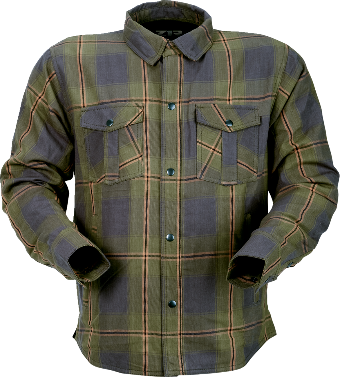 Z1R Ashwood Flannel - Olive - 4XL 3040-3307