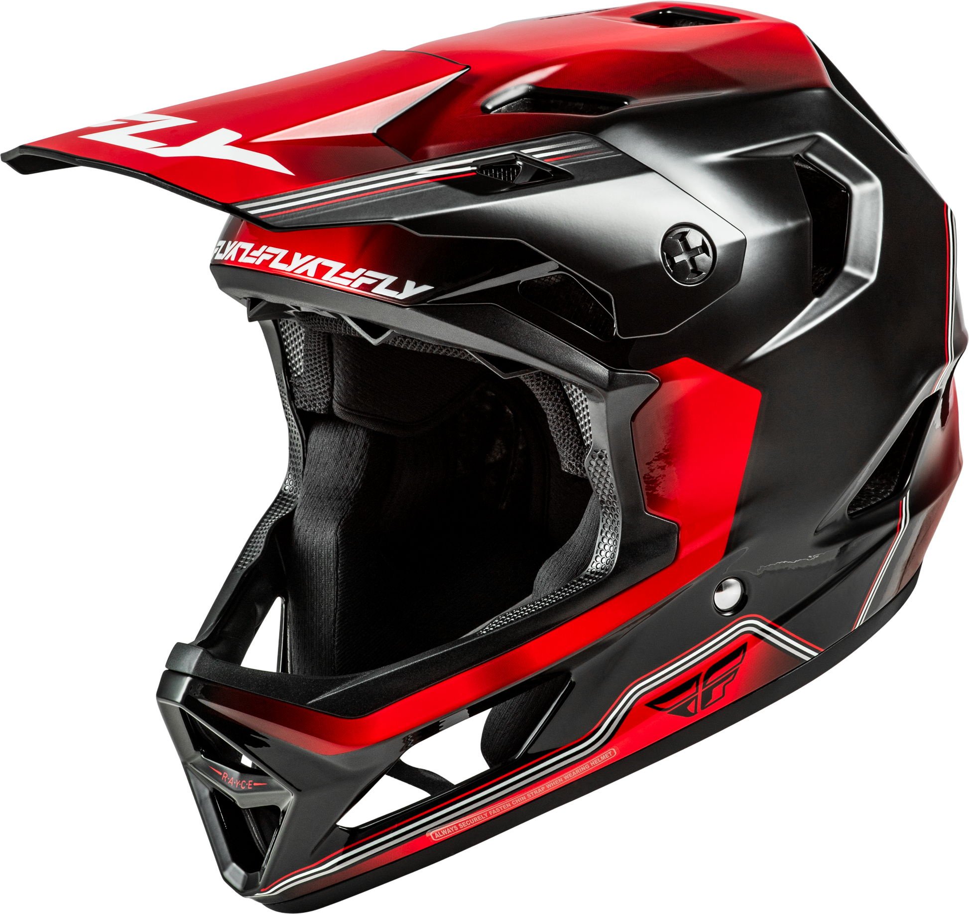 Rayce Repeat Bicycle Helmet Black/Red Sm