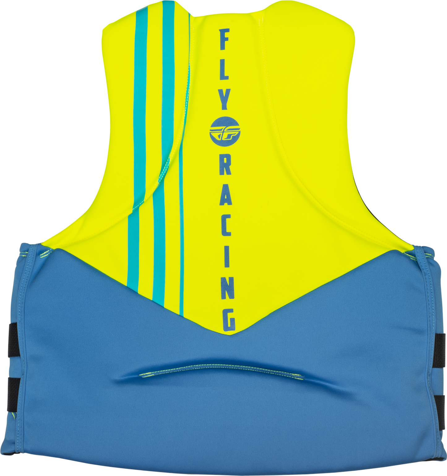 Neoprene Flotation Vest Blue/Hi Vis/Teal Lg