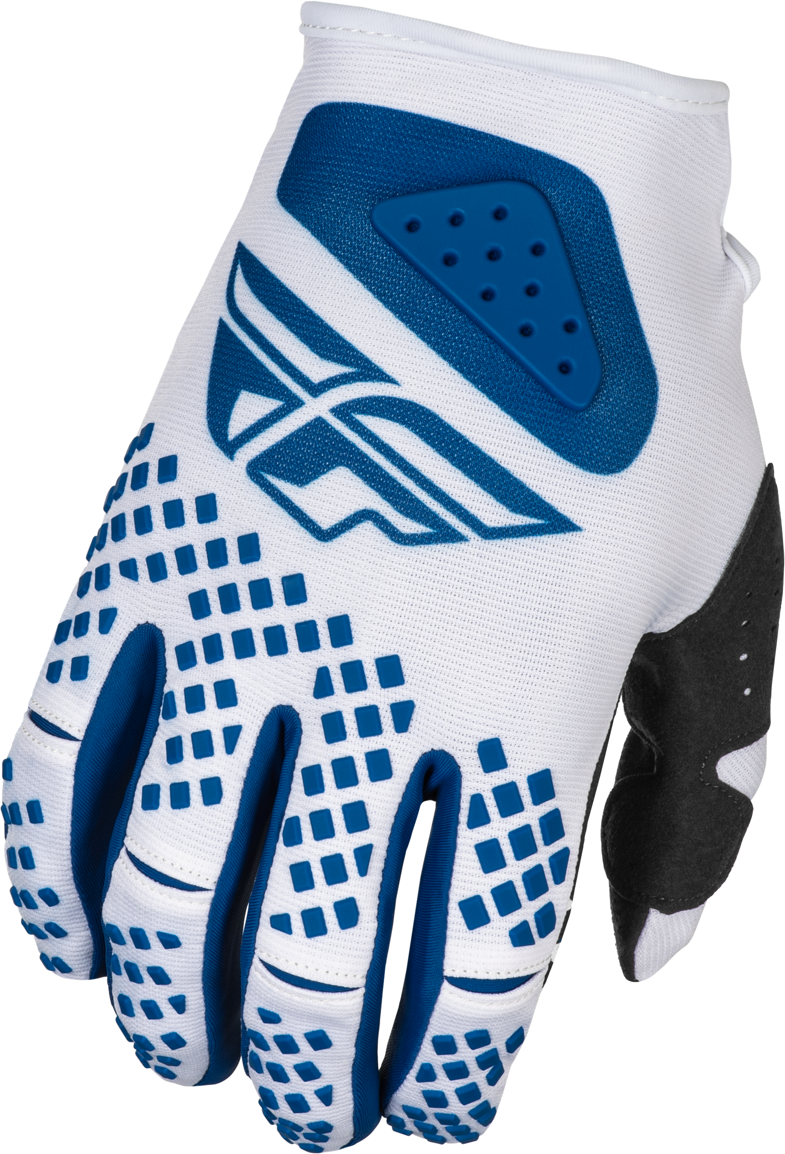 Kinetic Center Gloves White/Navy Sm