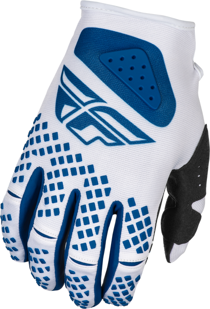Kinetic Center Gloves White/Navy Xs