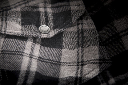 Marksman Flannel Black/Grey Md
