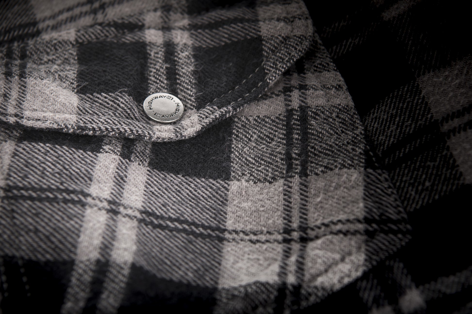 Marksman Flannel Black/Grey 3x