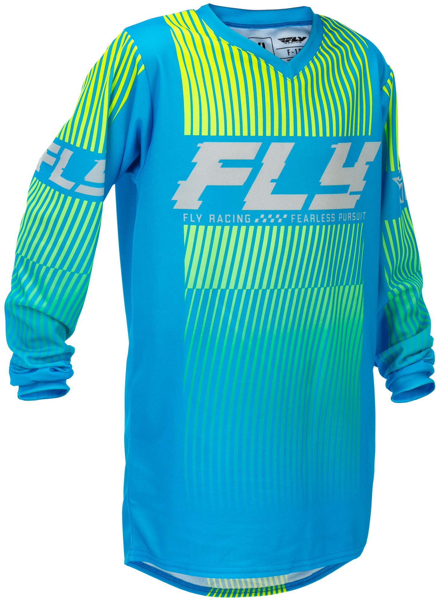 Youth F 16 Jersey Blue/Hi Vis Ym