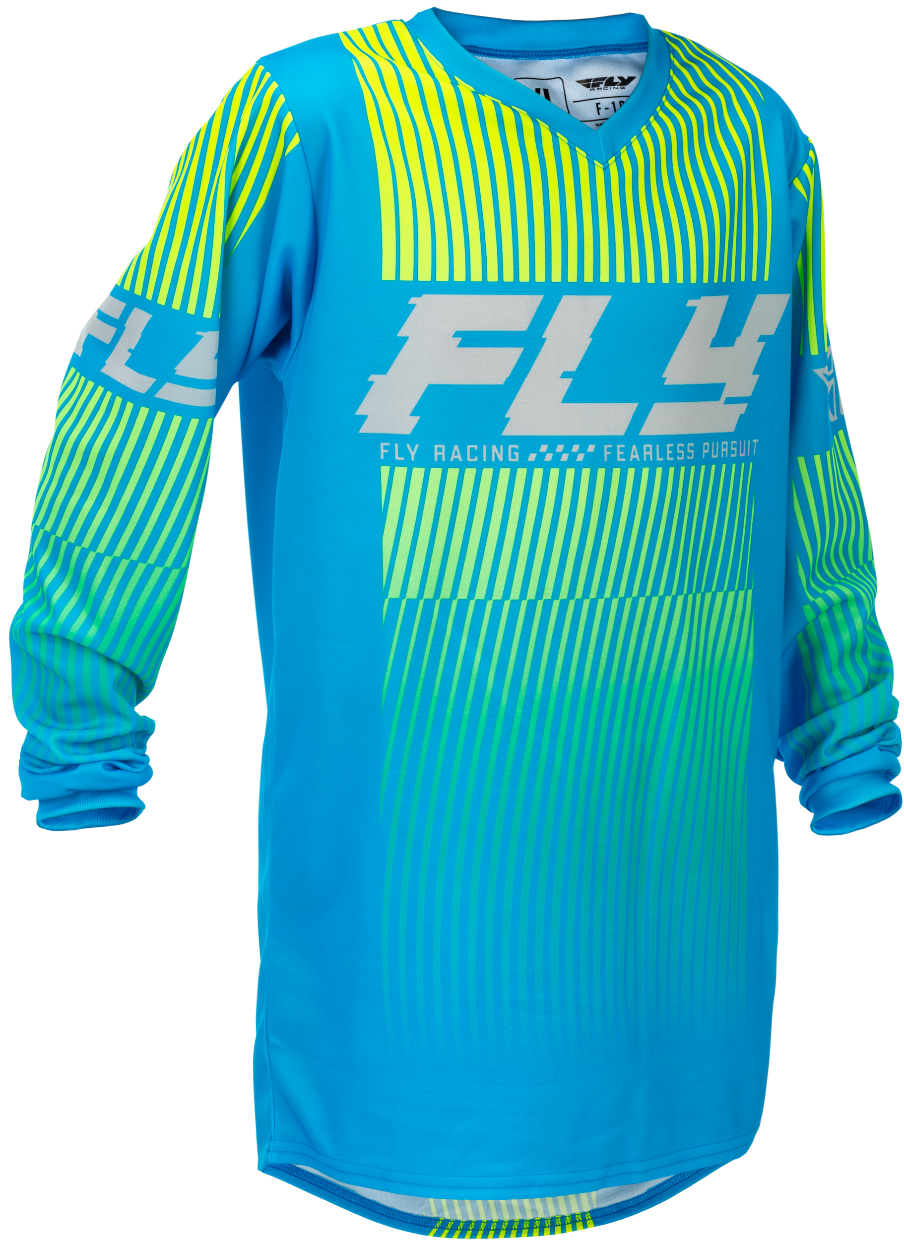 Youth F 16 Jersey Blue/Hi Vis Yl