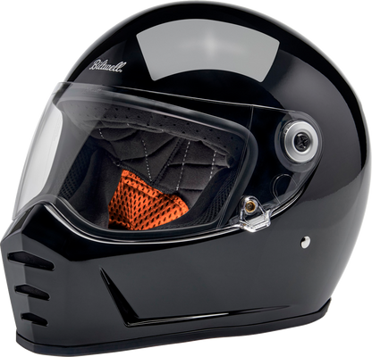 BILTWELL Lane Splitter Helmet - Gloss Black - XS 1004-101-501
