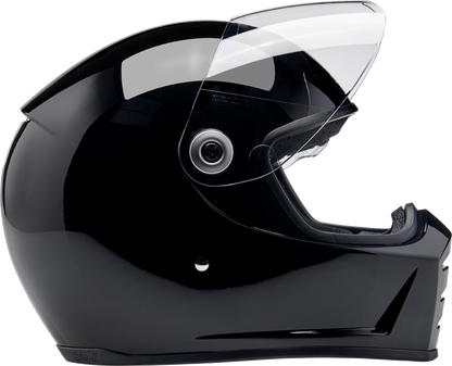 BILTWELL Lane Splitter Helmet - Gloss Black - Medium 1004-101-503