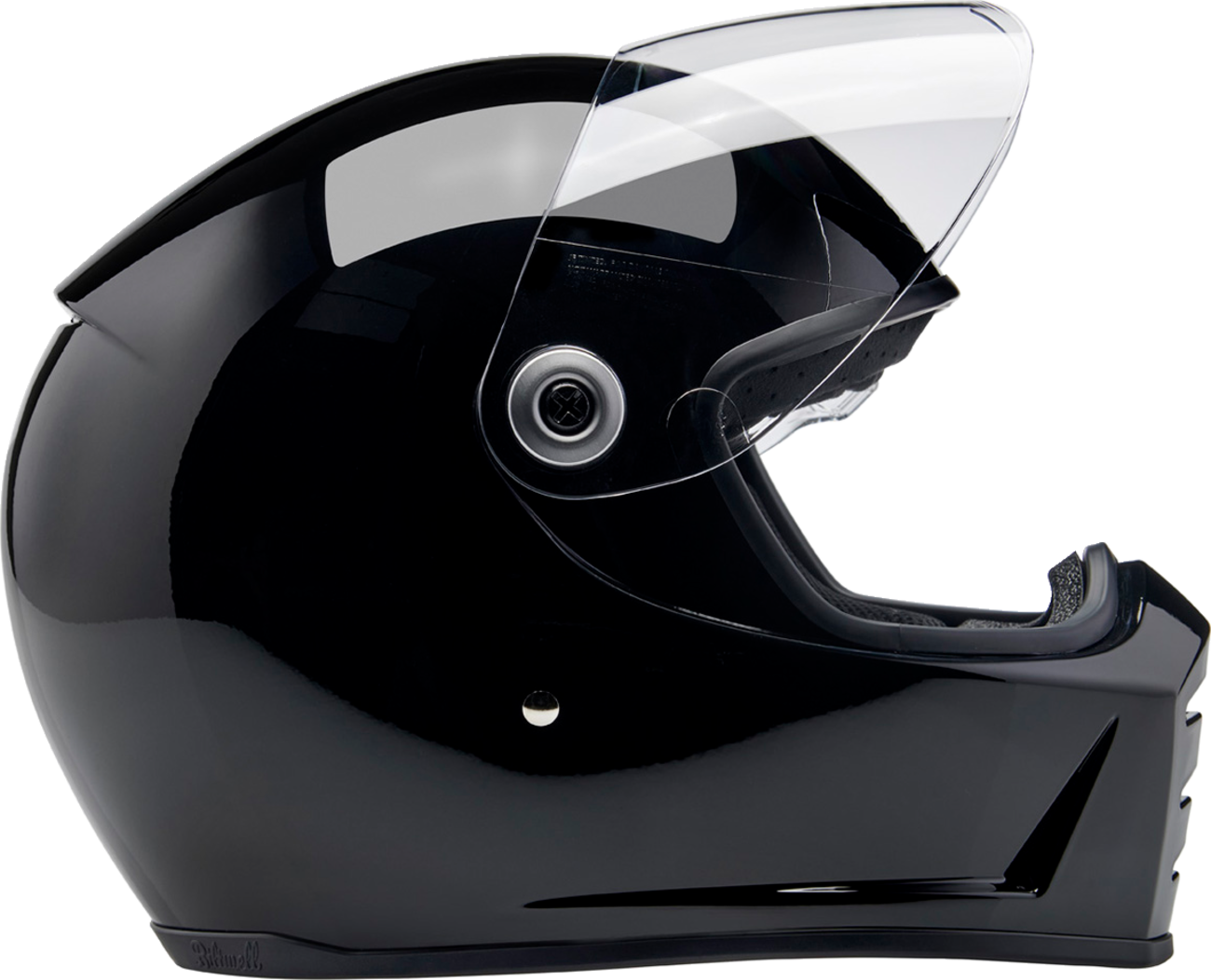 BILTWELL Lane Splitter Helmet - Gloss Black - Small 1004-101-502