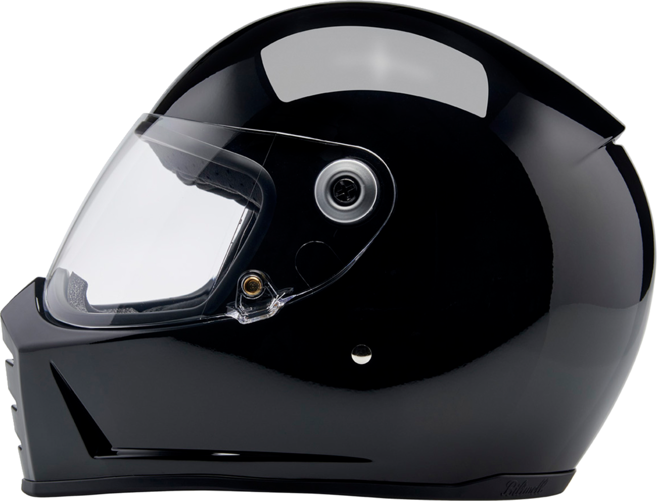 BILTWELL Lane Splitter Helmet - Gloss Black - XL 1004-101-505