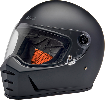 BILTWELL Lane Splitter Helmet - Flat Black - Large 1004-201-504