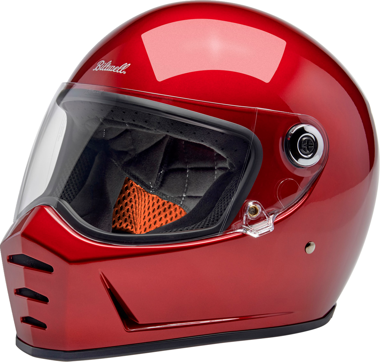 BILTWELL Lane Splitter Helmet - Metallic Cherry Red - XS 1004-351-501