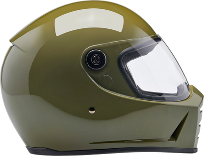 BILTWELL Lane Splitter Helmet - Gloss Olive Green - 2XL 1004-154-506