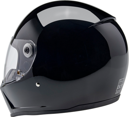 BILTWELL Lane Splitter Helmet - Gloss Black - Small 1004-101-502