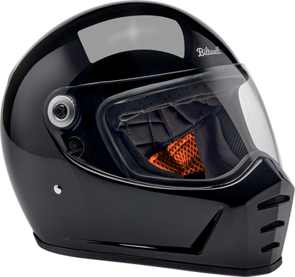 BILTWELL Lane Splitter Helmet - Gloss Black - Small 1004-101-502