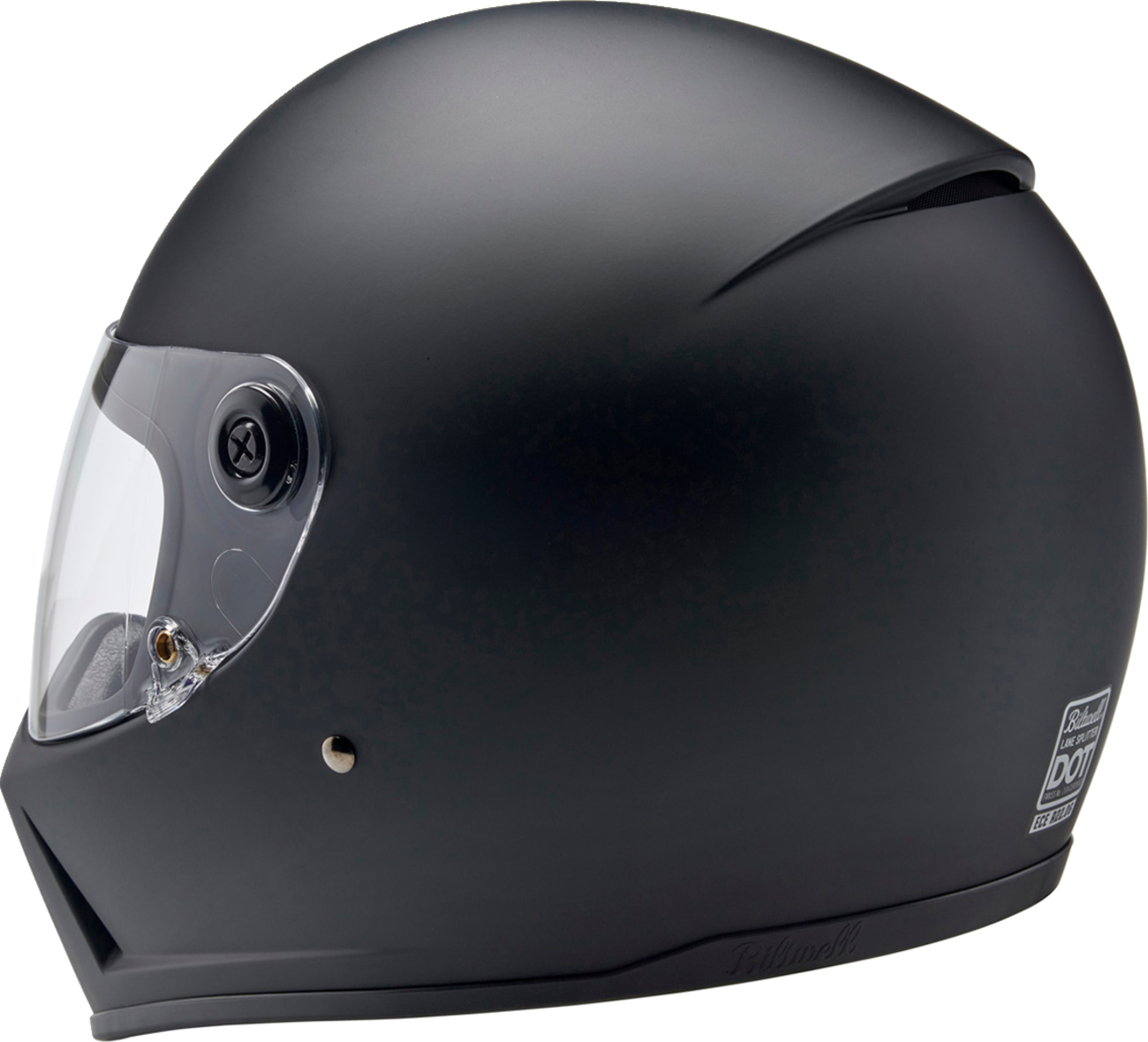 BILTWELL Lane Splitter Helmet - Flat Black - XL 1004-201-505