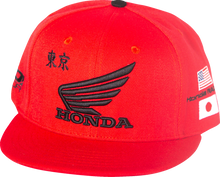 D'COR VISUALS Honda Factory Hat - Red - One Size 70-136-1